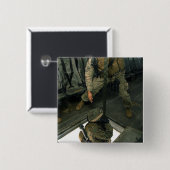 海兵隊が海兵仲間を地獄へ落とす 缶バッジ (正面&裏面)