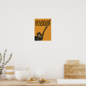 海兵隊で行く – WWI ポスター (キッチン)