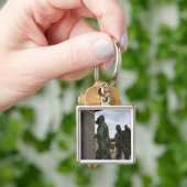 海兵隊と海兵隊がガス室に入る キーホルダー (手)