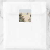 海兵隊と船員 スクエアシール (バッグ)