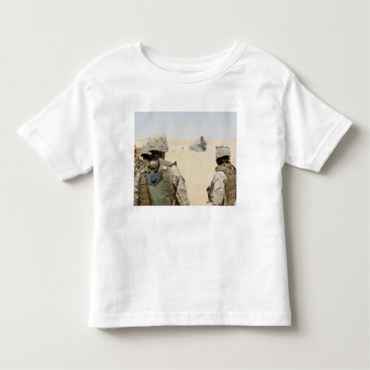 海兵隊と船員 トドラーTシャツ (正面)