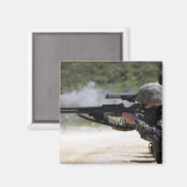 海兵隊の射撃砲 マグネット (正面/裏面)