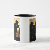 海兵隊の火災9mmハンドガン マグカップ (中央)