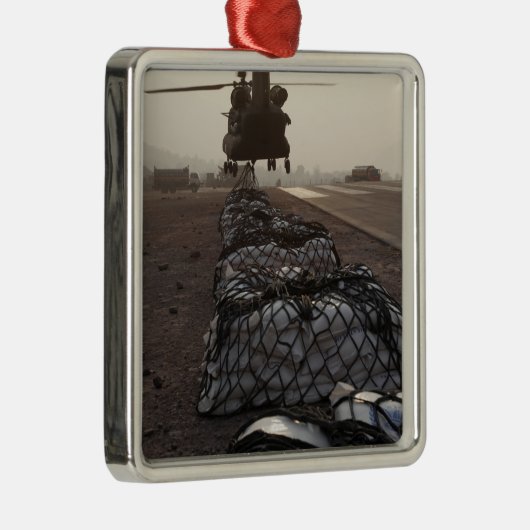 海兵隊はスリング荷重を付ける メタルオーナメント (右)