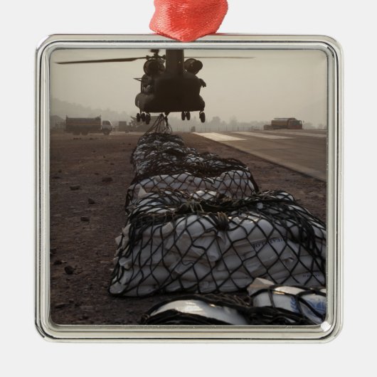 海兵隊はスリング荷重を付ける メタルオーナメント (正面)