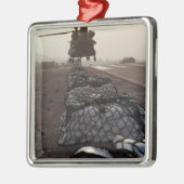 海兵隊はスリング荷重を付ける メタルオーナメント (左)