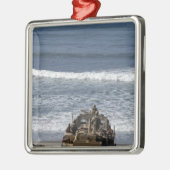 海兵隊は到着を予想する メタルオーナメント (左)