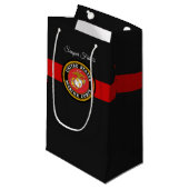 海兵隊ギフトのためのUSMC抱き枕- Semper Fi スモールペーパーバッグ (正面アングル)