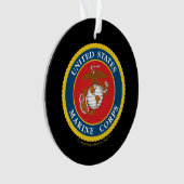 海兵隊シールフラット オーナメント (正面)