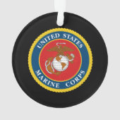 海兵隊シールフラット オーナメント (裏面)