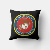 海兵隊シールフラット クッション (裏面)