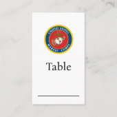 海兵隊シールフラット プレイスカード (正面)