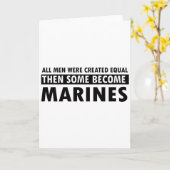 海兵隊デザイン カード (黄色い花)