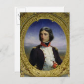 海兵隊中佐としてNapoleon Bonaparte ポストカード (正面/裏面)