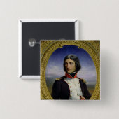海兵隊中佐としてNapoleon Bonaparte 缶バッジ (正面&裏面)