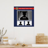 海兵隊写真コラージュ ポスター (キッチン)