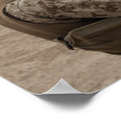 海兵隊員がM-32を発砲する ポスター (角)