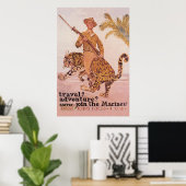 海兵隊員に今日参加する ポスター (ホームオフィス)