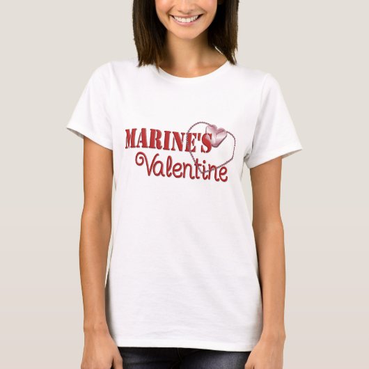 海兵隊員のバレンタイン Tシャツ (正面)