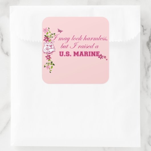 海兵隊員を養成した スクエアシール (バッグ)