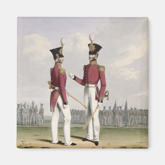 海兵隊員王室のプレート2から マグネット (正面)