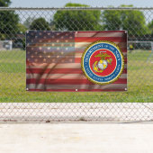 海兵隊員 横断幕 (インサイチュ)