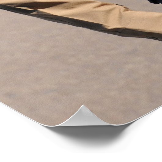 海兵隊士官及び戦災引用文 ポスター (角)