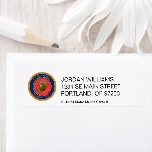 海兵隊封印 ラベル (インサイチュ)