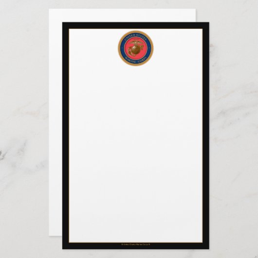 海兵隊封印 便箋 (正面/裏面)