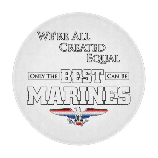 海兵隊最高のだけ カッティングボード (正面)