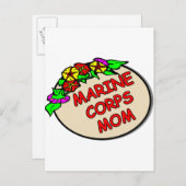 海兵隊母斑 ポストカード (正面/裏面)