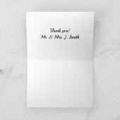 海兵隊結婚サンキューカード プログラム (内部)