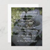 海兵隊結婚式招待状 (正面/裏面)