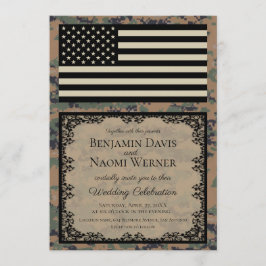 海兵隊結婚式招待状 招待状