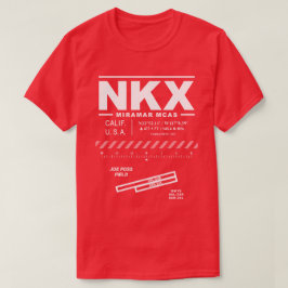 海兵隊航空基地MCASミラマーNKX Tシャツ