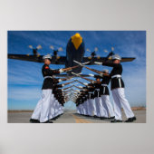 海兵隊訓練静か隊 ポスター (正面)