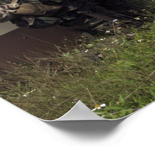 海兵隊警備員 ポスター (角)