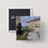 海兵隊警備員 缶バッジ (正面&裏面)