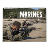 海兵隊軍隊写真カレンダー カレンダー (カバー)