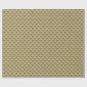 海兵隊魚の柄 ラッピングペーパー (フラット)