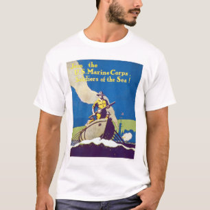 海兵隊-海の兵士! Tシャツ