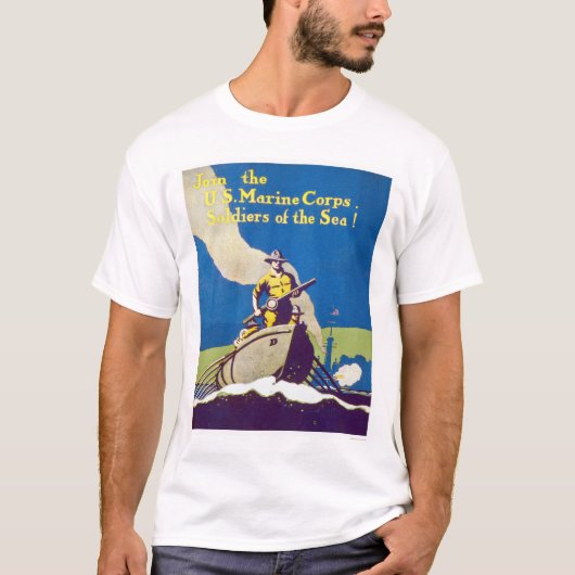 海兵隊-海の兵士! Tシャツ (正面)