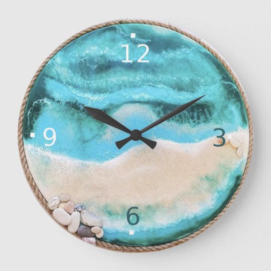 海兵 ラージ壁時計 (正面)