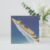 海内のヴィンテージクルーズ船の空中表示 (スタンド正面)