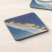 海内のヴィンテージクルーズ船の空中表示 コースター (左側)