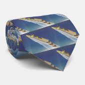 海内のヴィンテージクルーズ船の空中表示 ネクタイ (ロール)