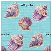 海内蔵テーマ水色シェル ファブリック (クローズアップ)