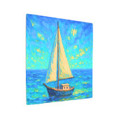 海冒険 メタルプリント (アングル)