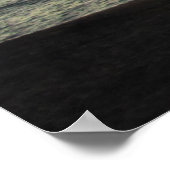 海創世記1:1で息をのむような日の出 ポスター (角)