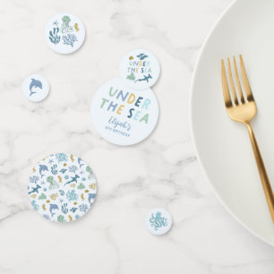 海動物少年の誕生日パーティー コンフェッティ